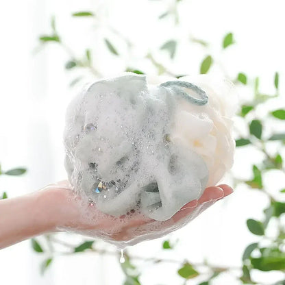 Soft Shower Mesh Foaming Sponge Body Scrub