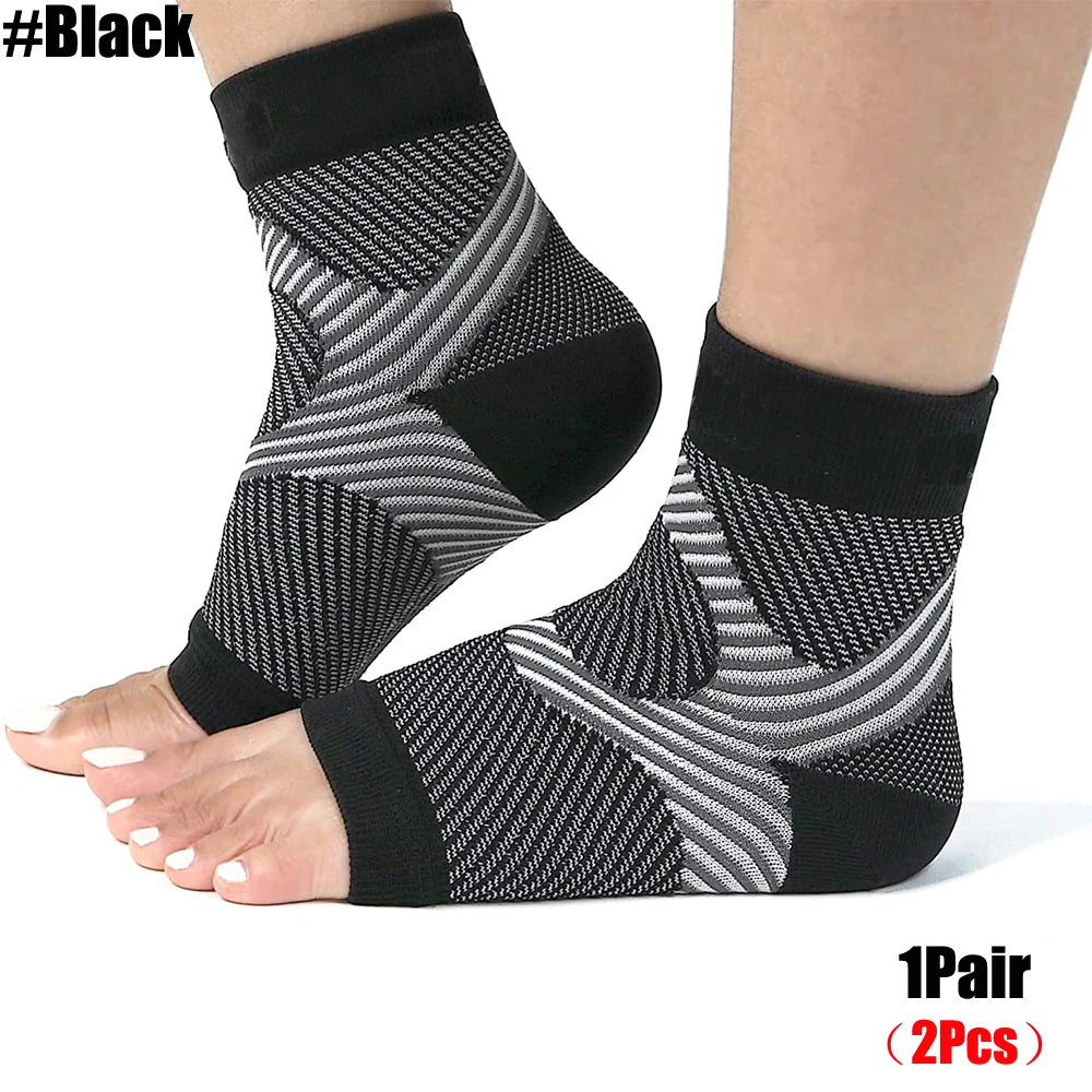 1Pair Ankle Support Sleeve Compression Socks