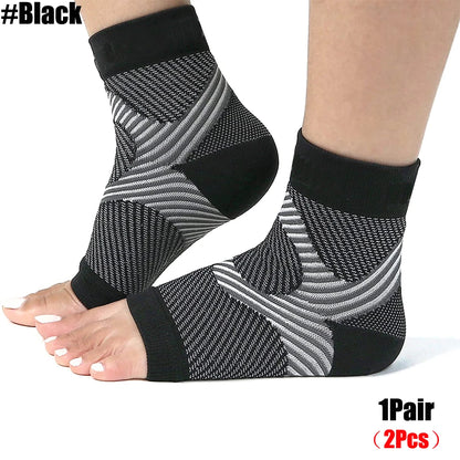 1Pair Ankle Support Sleeve Compression Socks