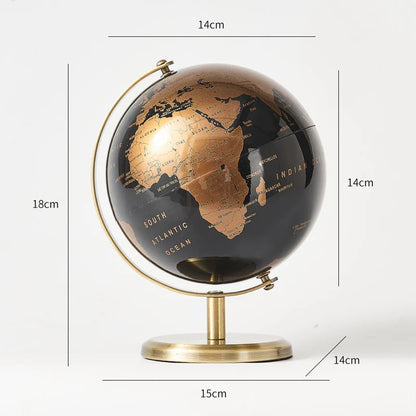 Home Decor Accessories Retro World Globe Geography
