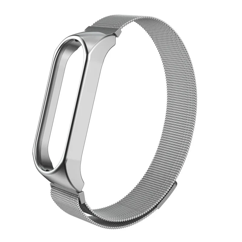 Strap for Xiaomi Mi Band 6 5 4 3 Metal Milanese Bracelet