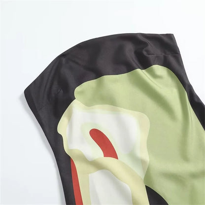 Sexy Strapless Backless Long Dress