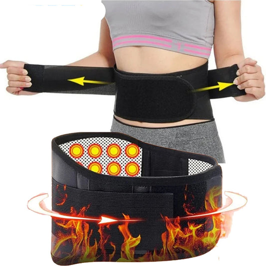 Tourmaline Self-heating Magnetic Therapy Waist Belt