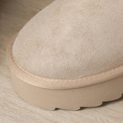 Winter plush lined comfortable indoor Slippers
