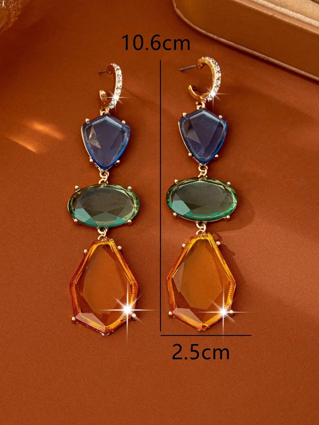 Light Luxury Exaggerated Irregular Earrings