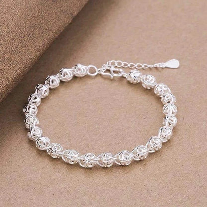 DANA 925 Sterling Silver Ball Bracelets