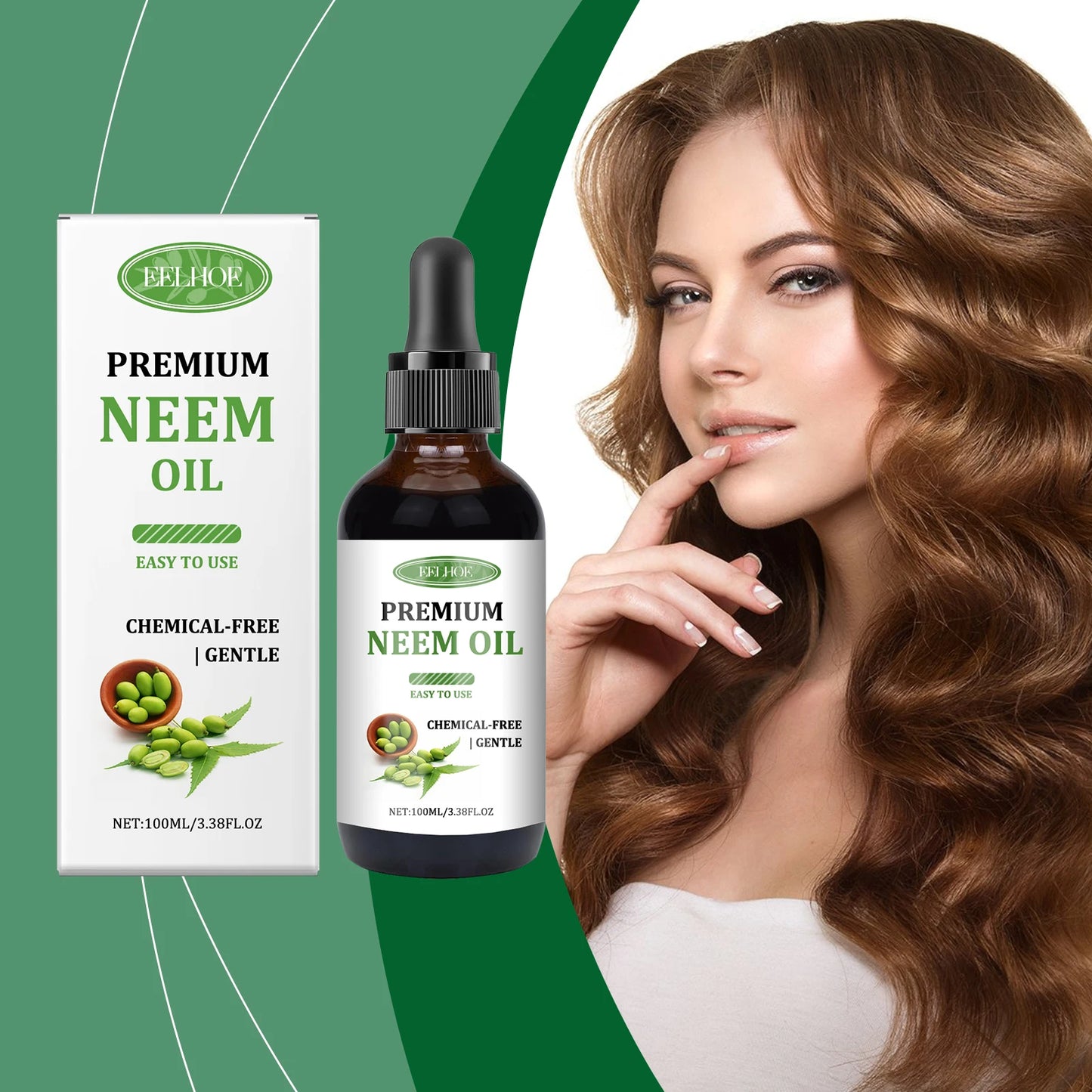 Neem Oil Care Essential Oil Nourishes Scalp Skincare