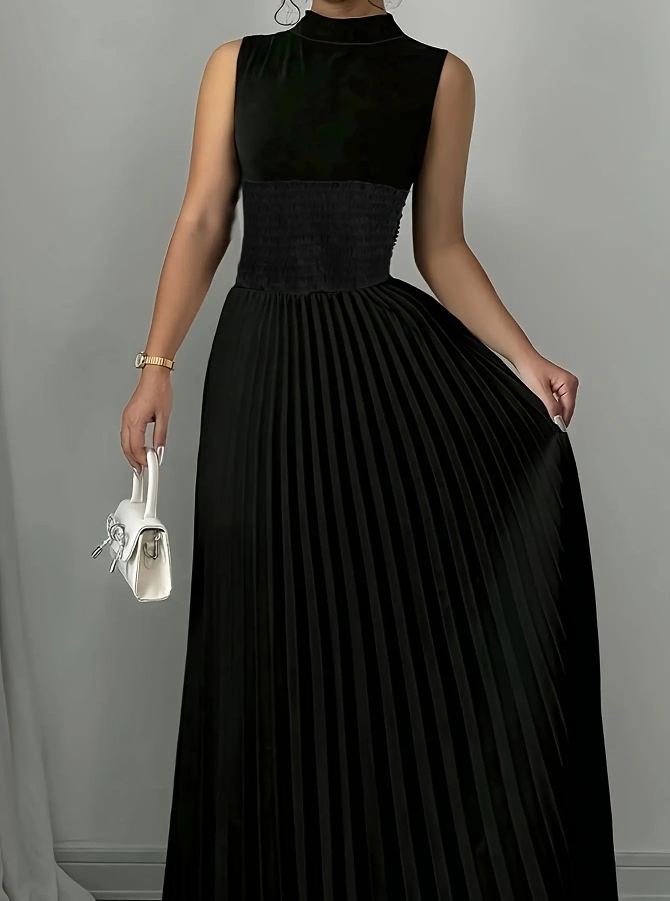 Oversized Woven Bohemian Maxi Dress