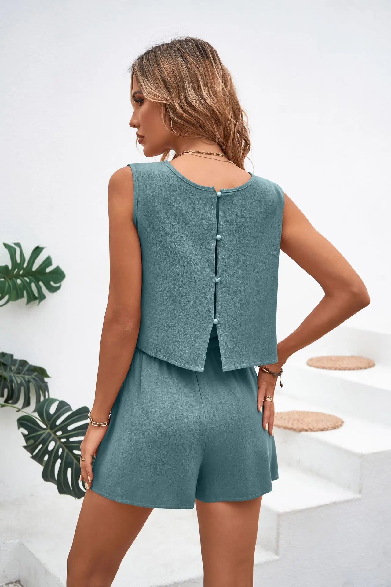 Casual Loose Short Pants Sets