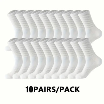 5/10/20 Pairs Round Neck Socks