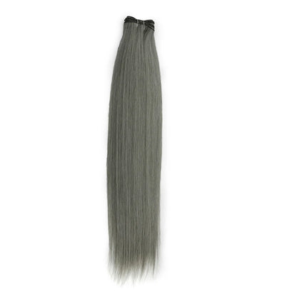 Bone Straight Hair Extensions Brown Color