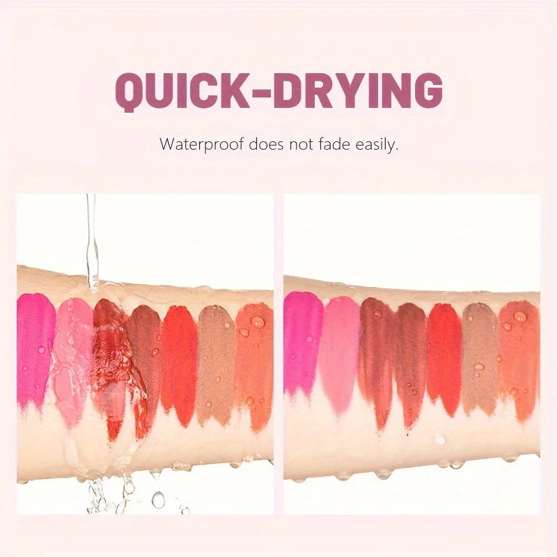 Long-lasting Waterproof Velvet Matte Liquid Lipstick