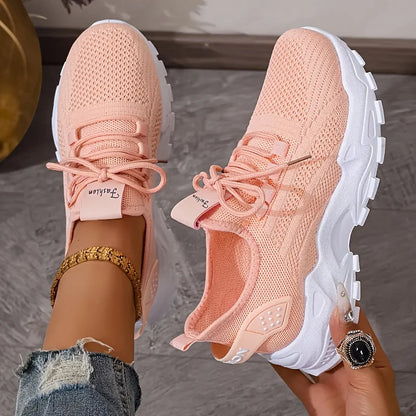 Breathable Knit Walking Sneakers