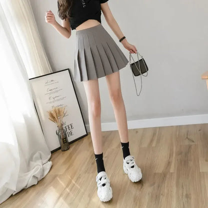 High Waist Slimming  Sports Tennis skirt