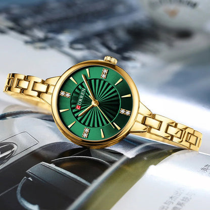 DANA Stainless Steel Strap Wristwatch