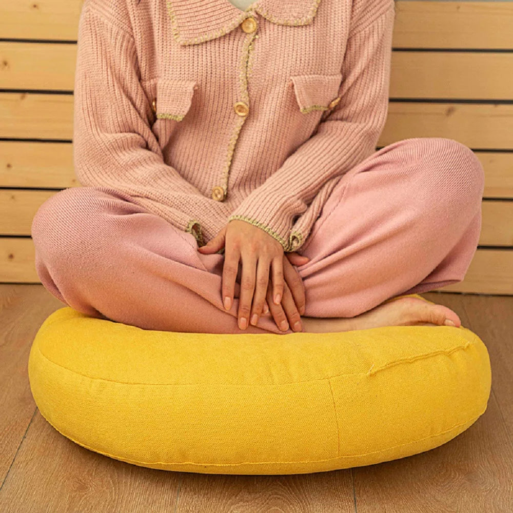 Floor Seat Pillow Solid Color Suitable for Meditation Yoga
