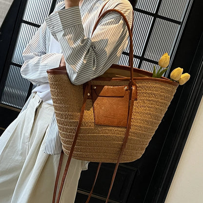 Forest Straw Bag