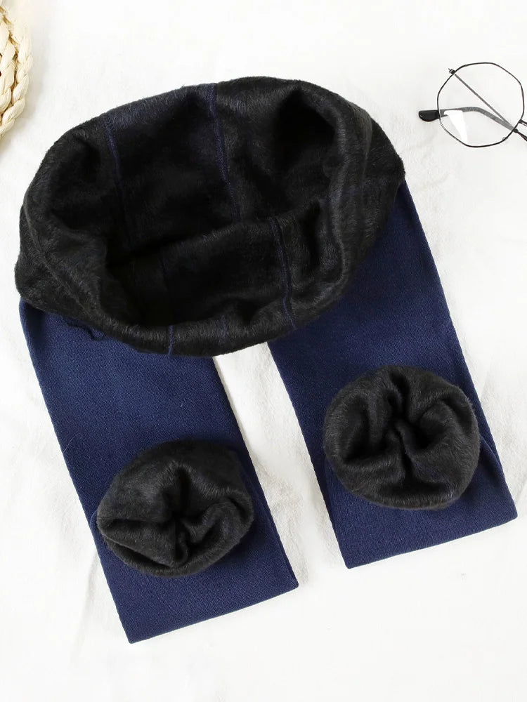 8 Colors S-XXL Winter Warm High Waist Thick Velvet Legging