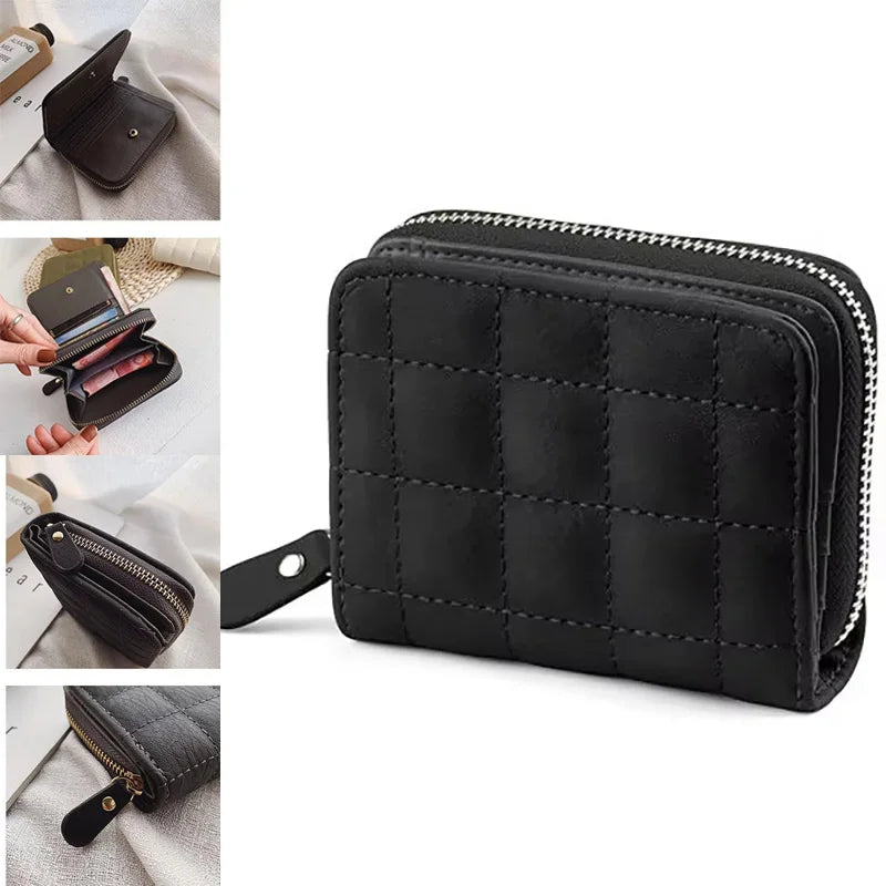 Small Compact Zipper Coin Wallets