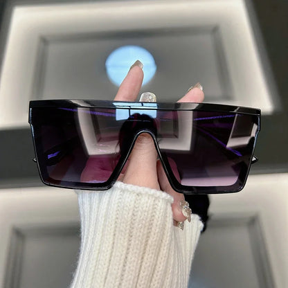 Vintage Square Retro Frame Punk Sunglasses