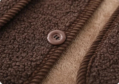 Fleece Thickened Lamb Wool Waistcoat Plus Size Sleeveless Jacket Vest