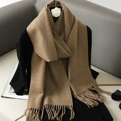 Scarf Warm Thicken Cashmere Shawl Scarves