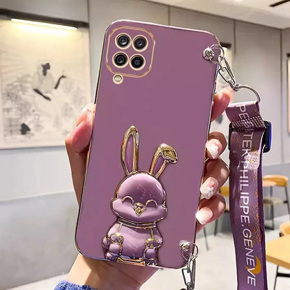 Crossbody Lanyard Rabbit luggage bracket Plating Cover