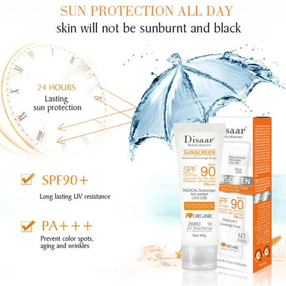 Facial Body Sunscreen Waterproof Skin Protective Cream