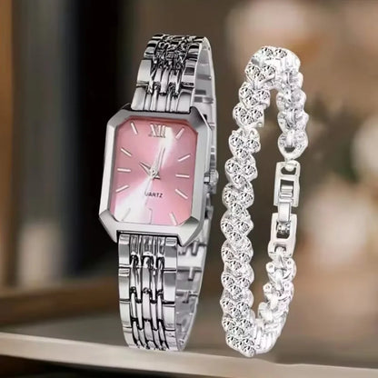 Stainless Steel Bracelet Folding buckle Quartz Watches