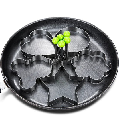 Stainless Steel Fried Egg Mold Heart Pancake Maker