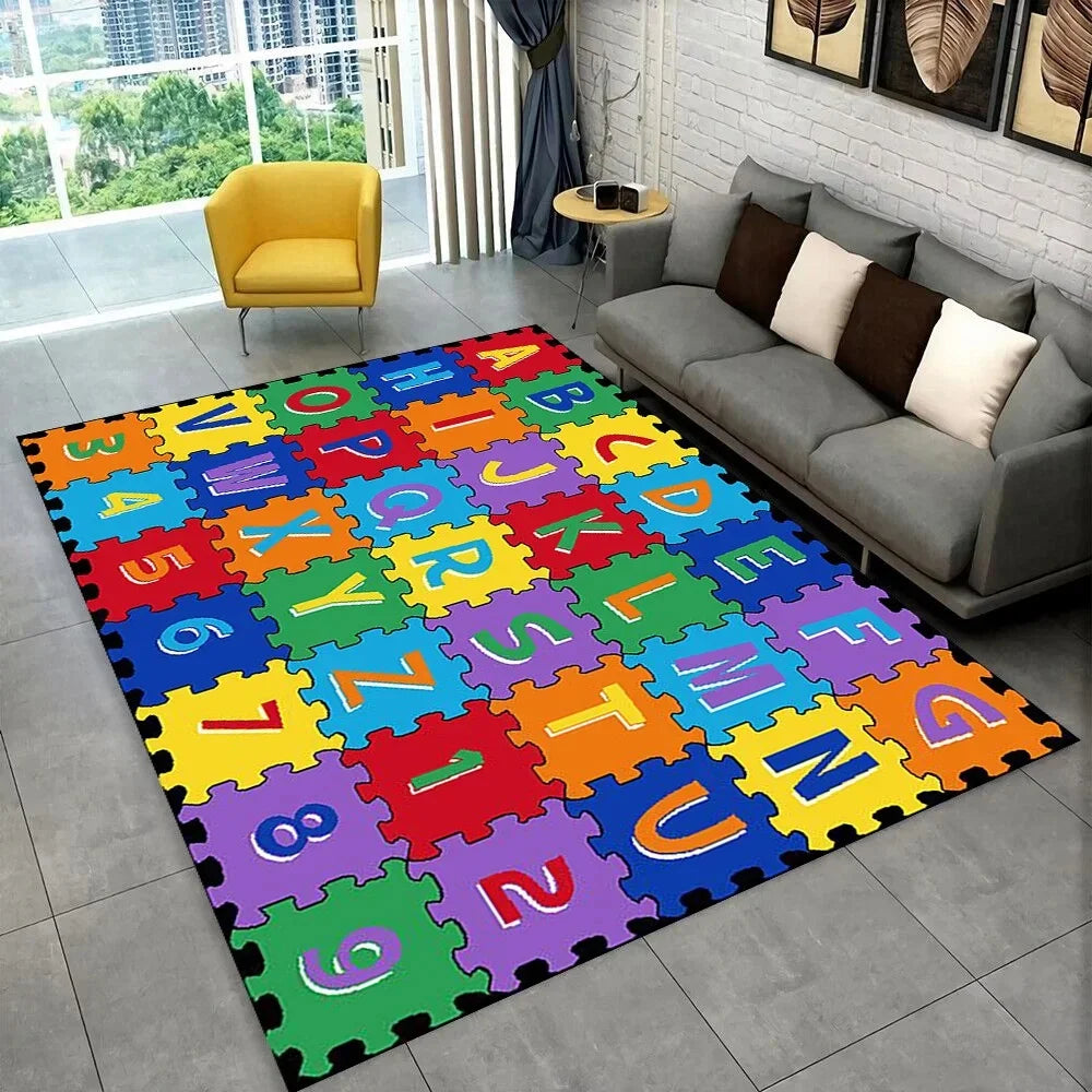 ABC Alphabet Floor Mat Cartoon Carpet