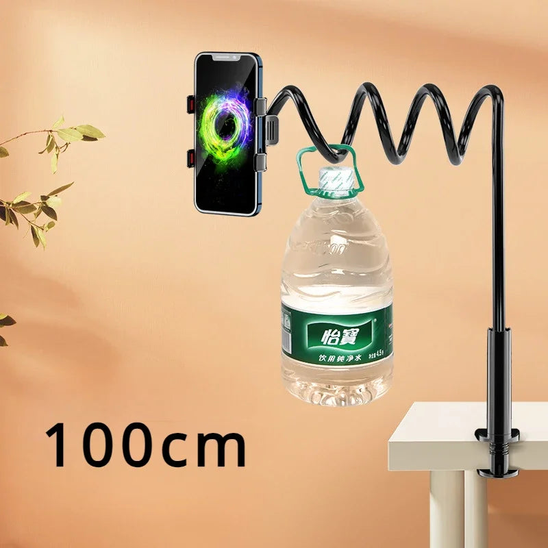 100cm Clip on Stand Holder Long Arm Lazy Bracket Phone Holder