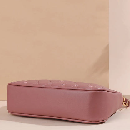 PU Leather Crossbody Large Capacity Embroidery Thread Small Handbags