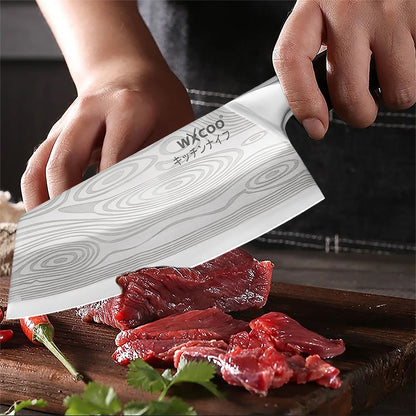 Stainless Steel Japanese Knife Wood Handle