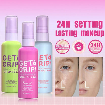 Cooling Makeup Setting Spray 60ml – Oil-Control Hydrating Waterproof Long-Lasting Unisex for All Skin Types