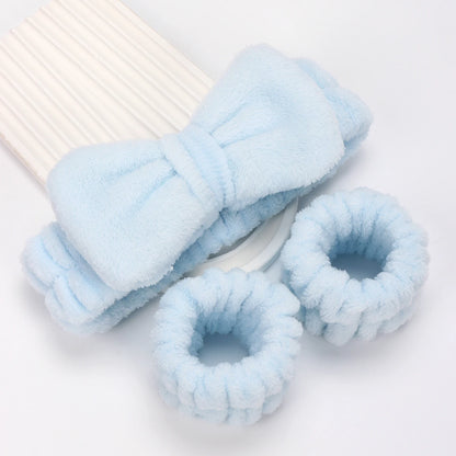 Headband Wristband for Washing Face Makeup Towel