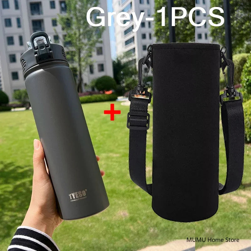 TYESO 600/750ML Stainless Steel Thermo Water Bottles
