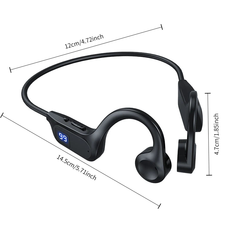 X7 Wireless Bluetooth Earphones LED Battery Display