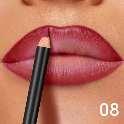 Waterproof Matte Lip Liner Long-Lasting Non-Transfer Formula Matte Finish