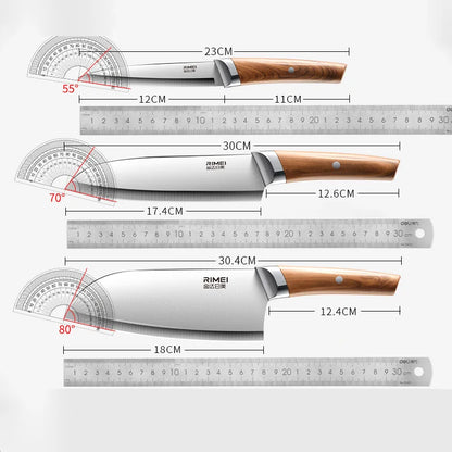 3-Piece Professional Kitchen Knife Set