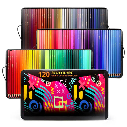 48/72/120/150/160/180Colors Pencils Professional Oil Wood