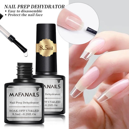 1/2pcs Nail Base Coat&Top Coat Gel Polish Sets 8.5ml Nail Varnish Rubber
