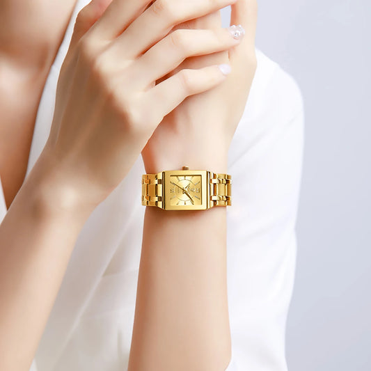 Luxury Automatic Stainless Steel Strap Watch