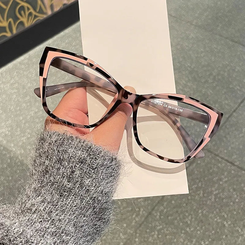 Vintage Square Cat Eye Rectangle Sunglasses