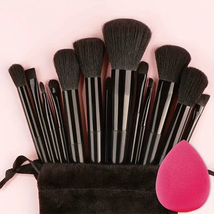 Makeup Brushes Set Foundation Eyeshadow Blush Powder