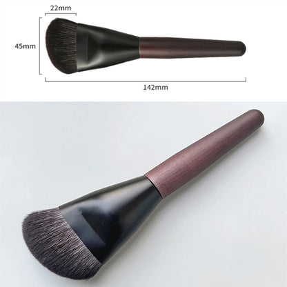 Shaped Sculpting Foundation Brush Contour Goat Hair Multifunctional