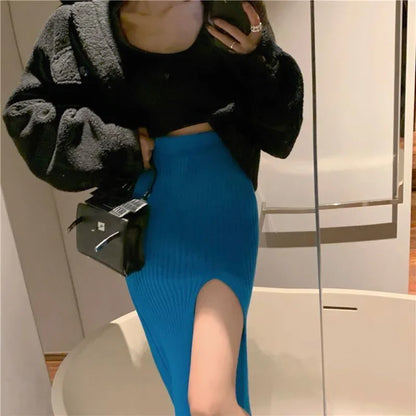 Sexy Long Slim Fit Hip Midi Skirt