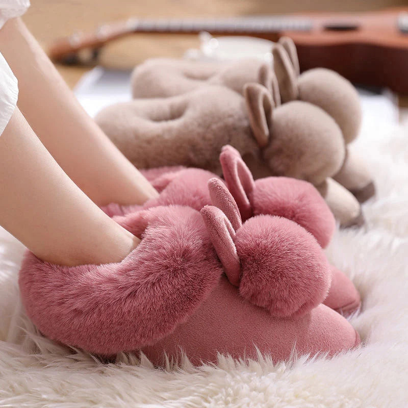 Winter Warm Fur e Rabbit Shoe