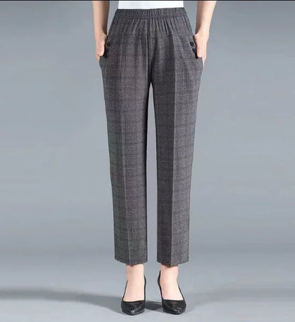 Oversize Elastic High Waist Loose Casual Pants
