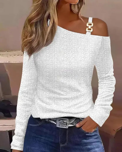 Sexy Loose One Shoulder Blouse